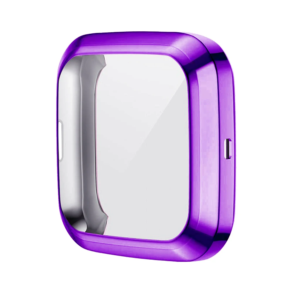 Защитный чехол из ТПУ для часов Fitbit Versa 2 SE бампер водонепроницаемые часы мягкий