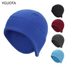 Осенне-зимняя спортивная шапка для верховой езды, НОВАЯ шапка, зимние шапки для мужчин и женщин, шапка с воротником-хомутом из флиса светильник Теплая Лыжная шапка