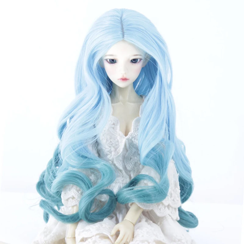 1/3 1/4 1/6 BJD/SD парики для кукол аксессуары высокотемпературные длинные вьющиеся
