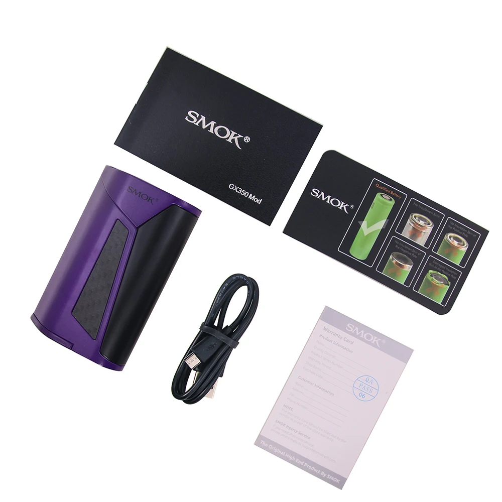 Электронная сигарета SMOK GX350 оригинальный стартовый набор бокс мод TFV8 Cloud Tank 6 мл