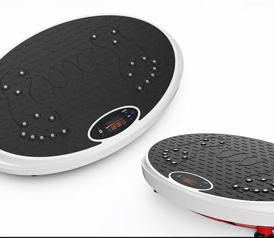 Fat Burning Plate Exercise Vibration Fitness Massager LCD Display Slimming Device For Body Building Workout Weight Loss | Спорт и