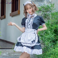 crossdressing halloween costumes for men women plus size sissy maid uniform anime cosplay sweet gothic lolita dress