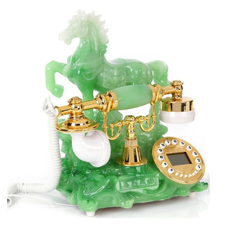 Античный телефон фиксированный цифровой винтажный классический Европейский