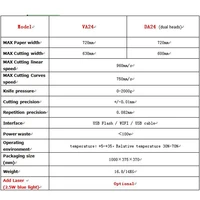 600mm Laser CNC Sticker Cutting Plotter Camera Profile Die Cutting Machine with Wifi for Industrial Production