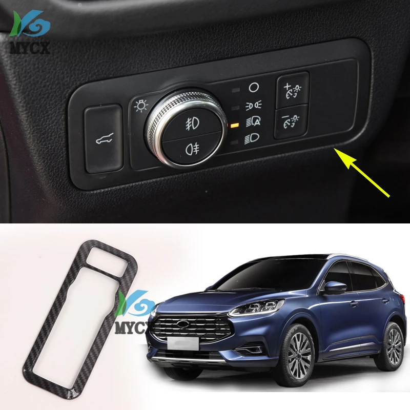 

Наклейка на панель автомобильного переключателя, 1 шт., для Ford Kuga Escape 2020 2021 ABS