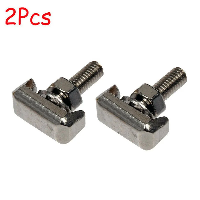

2pcs T-Bolts Stainless Steel Battery Terminal Connectors Cable New Battery Terminals Battery Connector T-Bolt Replace 19116852