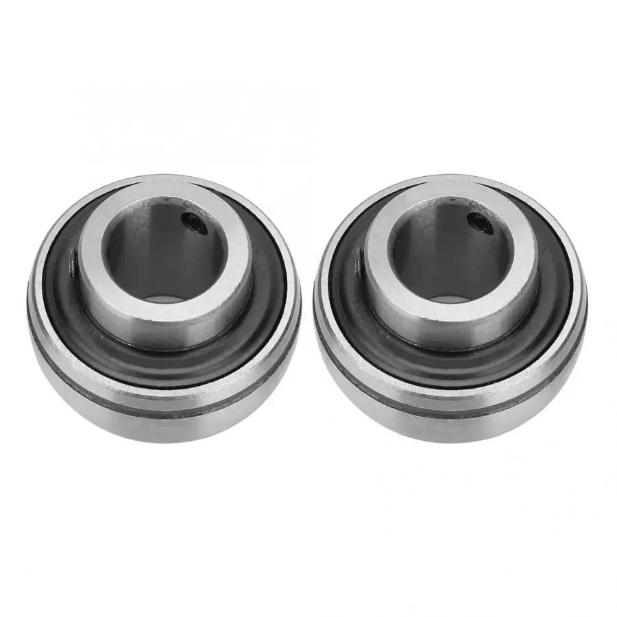 UC205 2 шт шарикоподшипник стальной подшипник UC205/UC205-14/UC205-15/UC205-16 0.98x2.05x1.34in для различных машин - Цвет: UC205