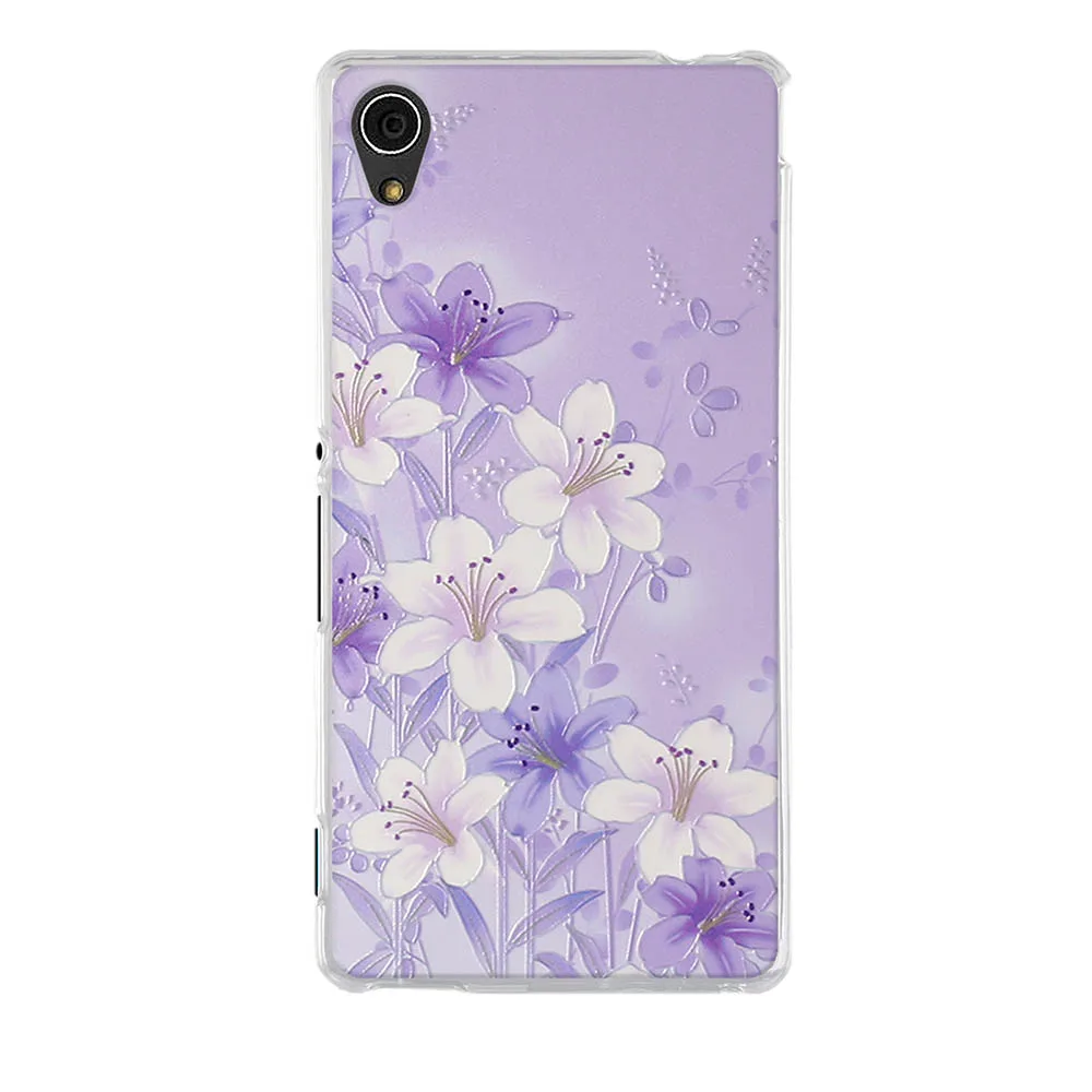Мягкий термополиуретановый чехол для sony Xperia M4 Aqua E2303 E2333 E2353 5 0 дюймов Защитный 3D
