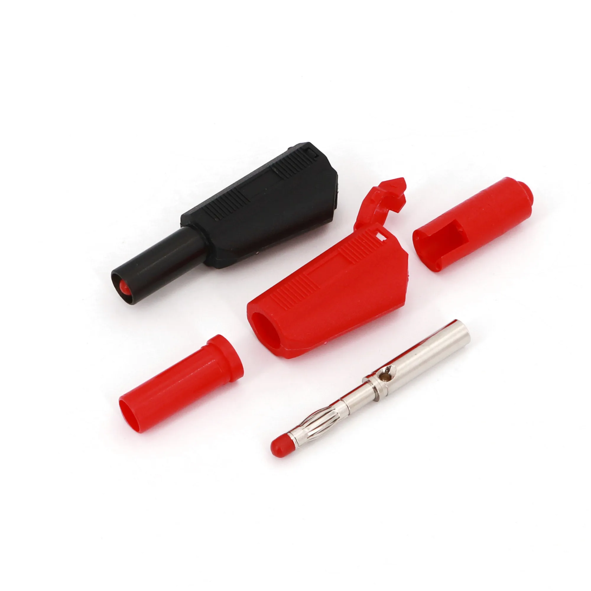 10 шт. полностью Безопасность Изоляцией 4 мм Мужской стекируемые контрольные