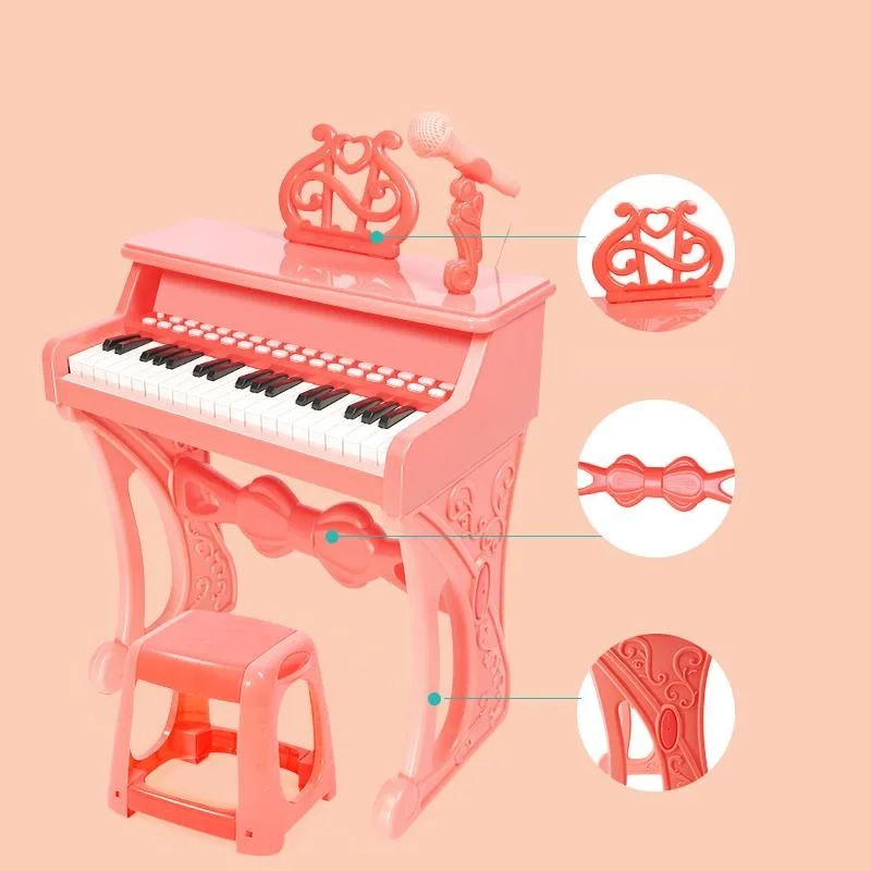 Teclado Eletronico Elektronik Children Toy Musical Instrument Electronique Digital Piyano Piano Keyboard Electronic Organ enlarge
