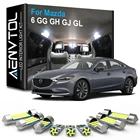 AENVTOL Canbus для Mazda 6 GG GH GJ GL хэтчбек 2004 2006 2007 2008 2009 2010 2014 2016 2020 светодиодный внутренние фонари