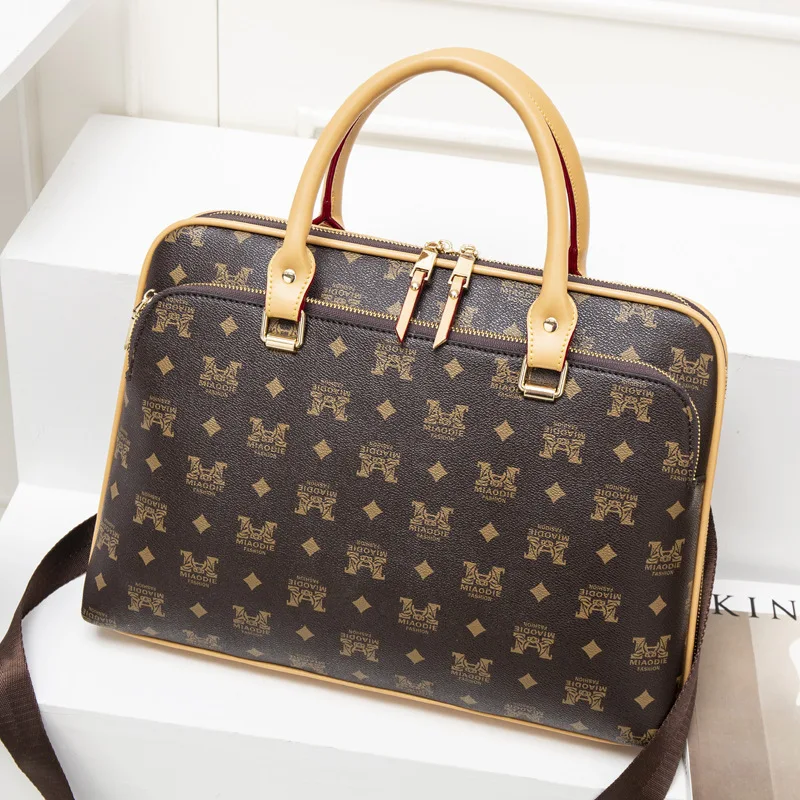 Модный женский кожаный портфель женская сумка для ноутбука Офисные Сумки женщин