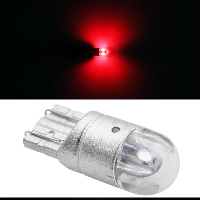1 шт. сигнальная лампа 3030 T10 2 Led Автомобильная Лампа W5W Led T10 Светодиодные лампы для автомобилей Белый 5W5 зазор резервный Обратный Свет Стайлинг автомобиля