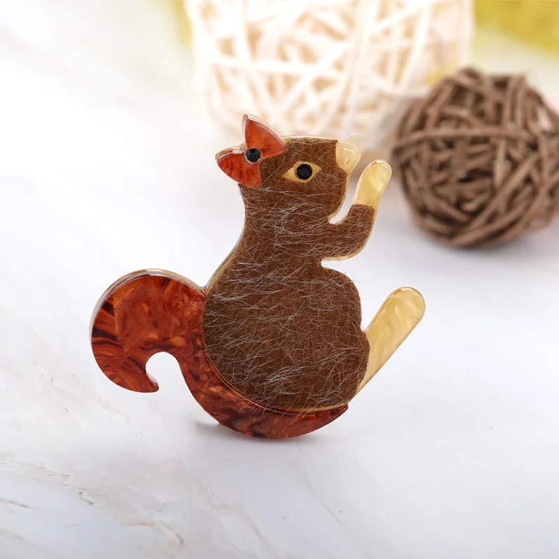 Blucome Изысканная брошь БелКА акриловая искусственная лошадь градом корсаж для