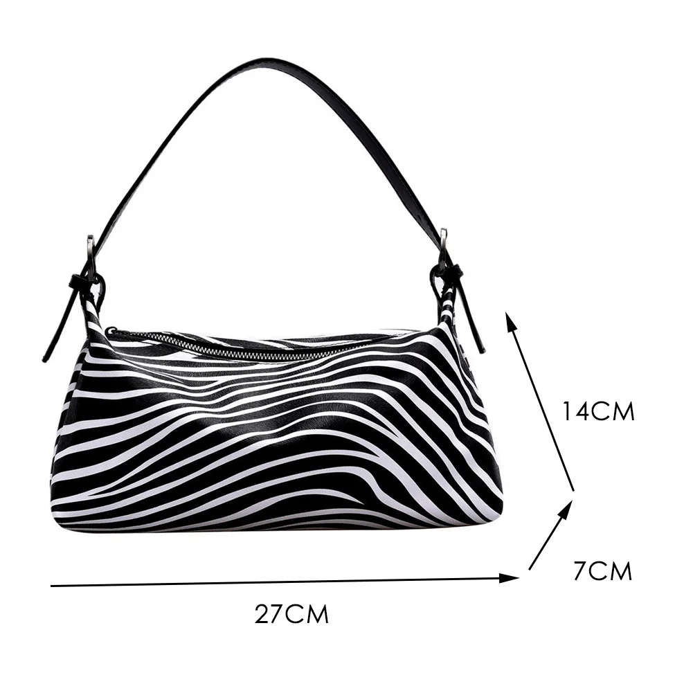 

Fashion Animal Pattern Messenger Bag Women Leopard Zebra Retro Shoulder Handbags Popular Simple Female Daily Crossbody Bags 2021