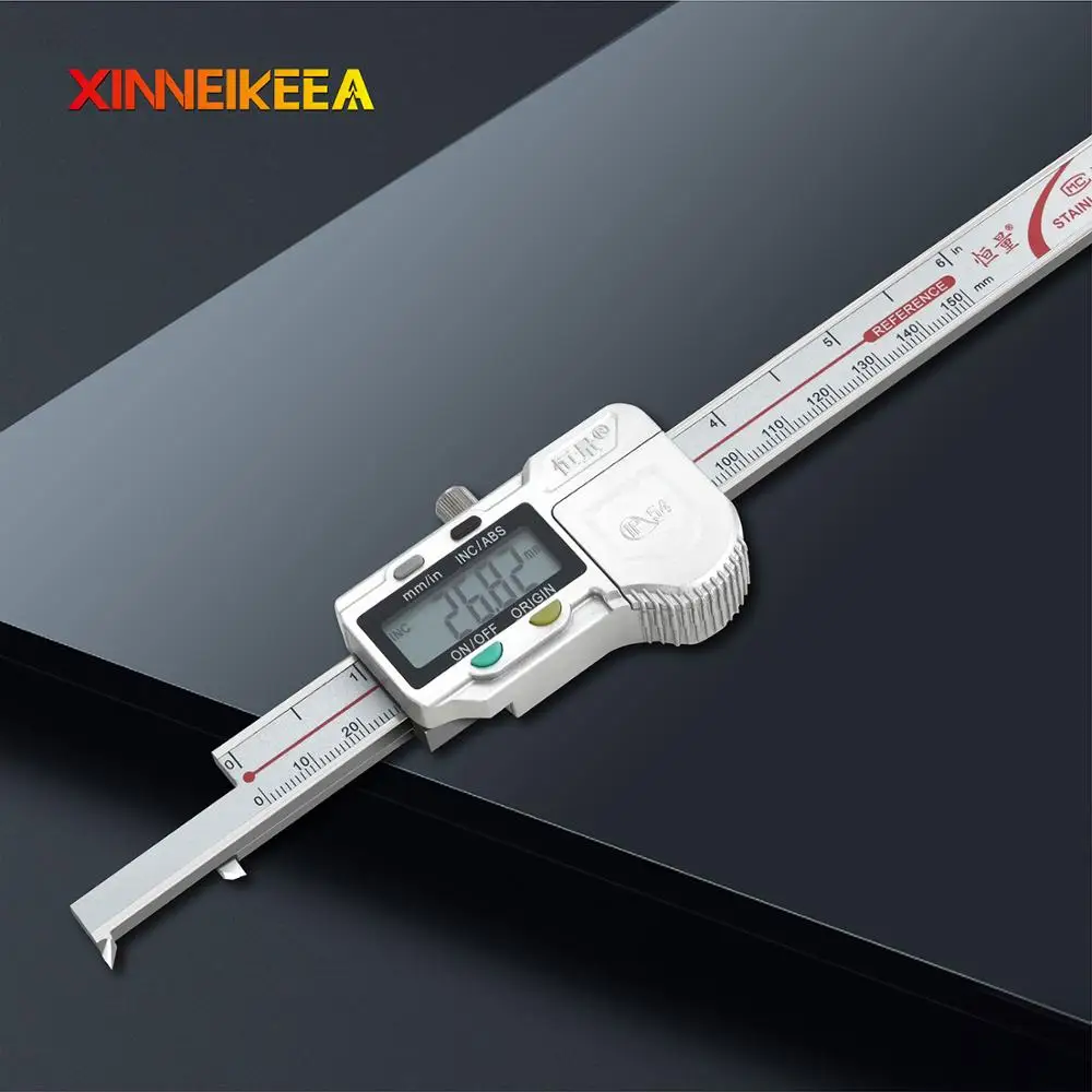 Высокоточный штангенциркуль с внутренним пазом цифровой дисплей спецификация