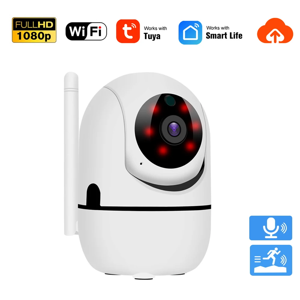 NEOCoolcam Full HD 1080P Tuya умная Мини Wi Fi камера с панорамированием и наклоном зум
