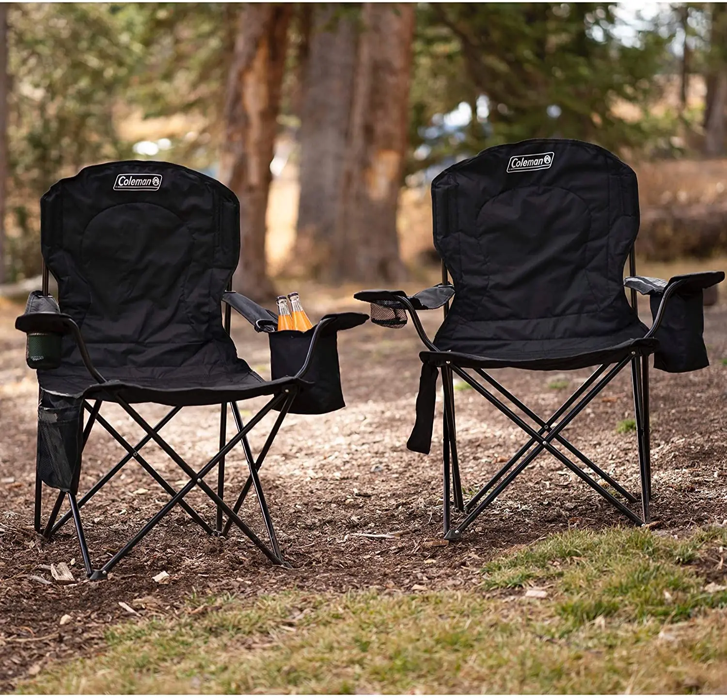 

Coleman Camping Chair with Built-in 4 Can Cooler