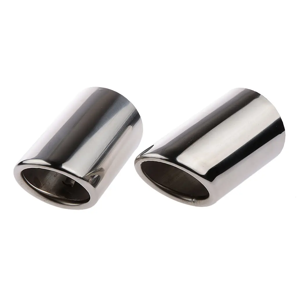 

Car Slip-On Steel 3inch Tail Pipe Muffler Exhaust Burnt Tips for Audi A4 Q5 Q3 A3 2009-2015