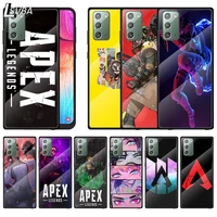 game apex legends for samsung a70 a50 a40 a30 note 20 10 9 8 ultra lite plus tempered glass phone case
