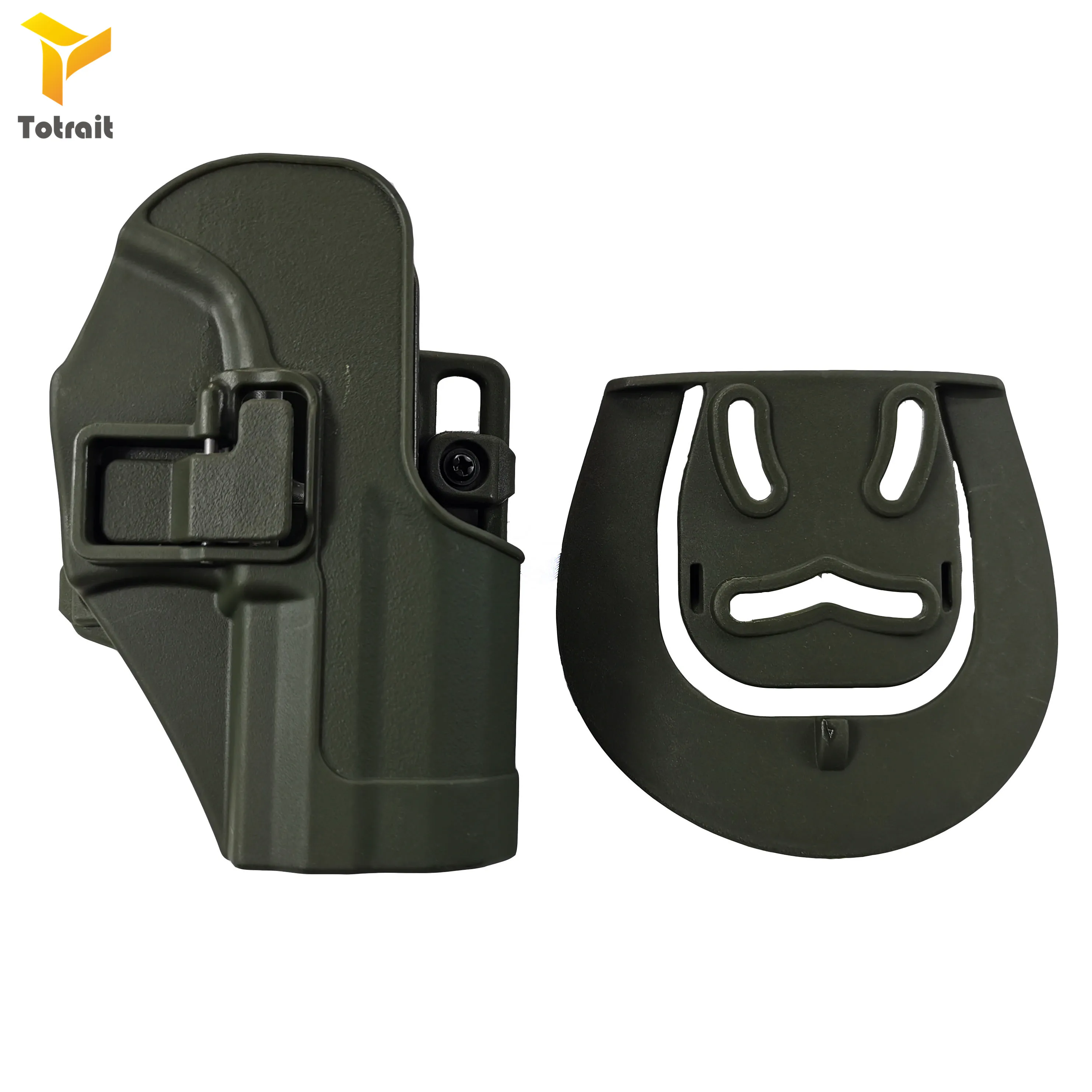 

CQC Tactical Gun Holster For H&K USP Compact RH Pistol Paddle Waist Belt Holster Paintball Army Outdoor Traning HK USP Holster b