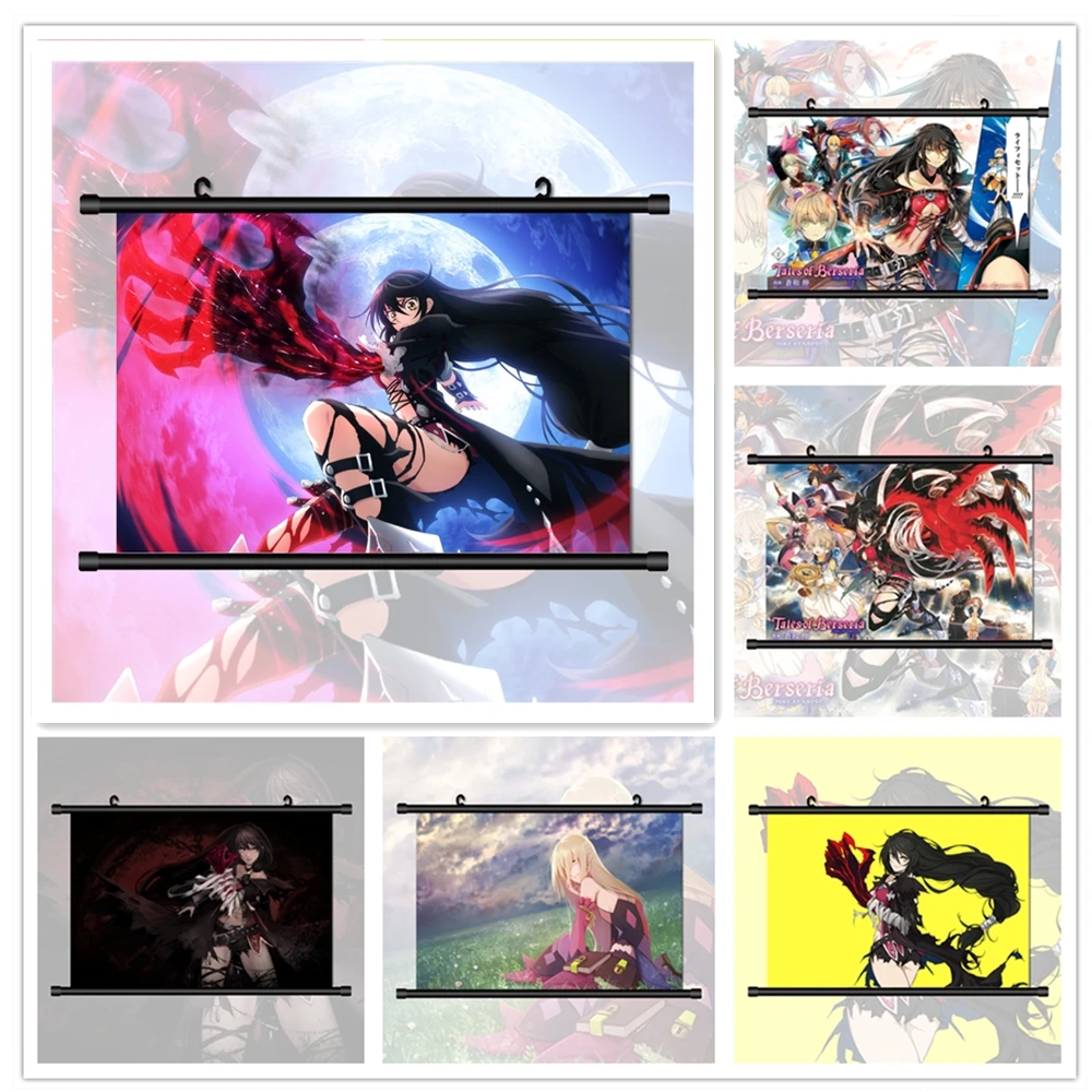 

Tales of Berseria Velvet Crowe Anime Manga HD Print Wall Poster Scroll