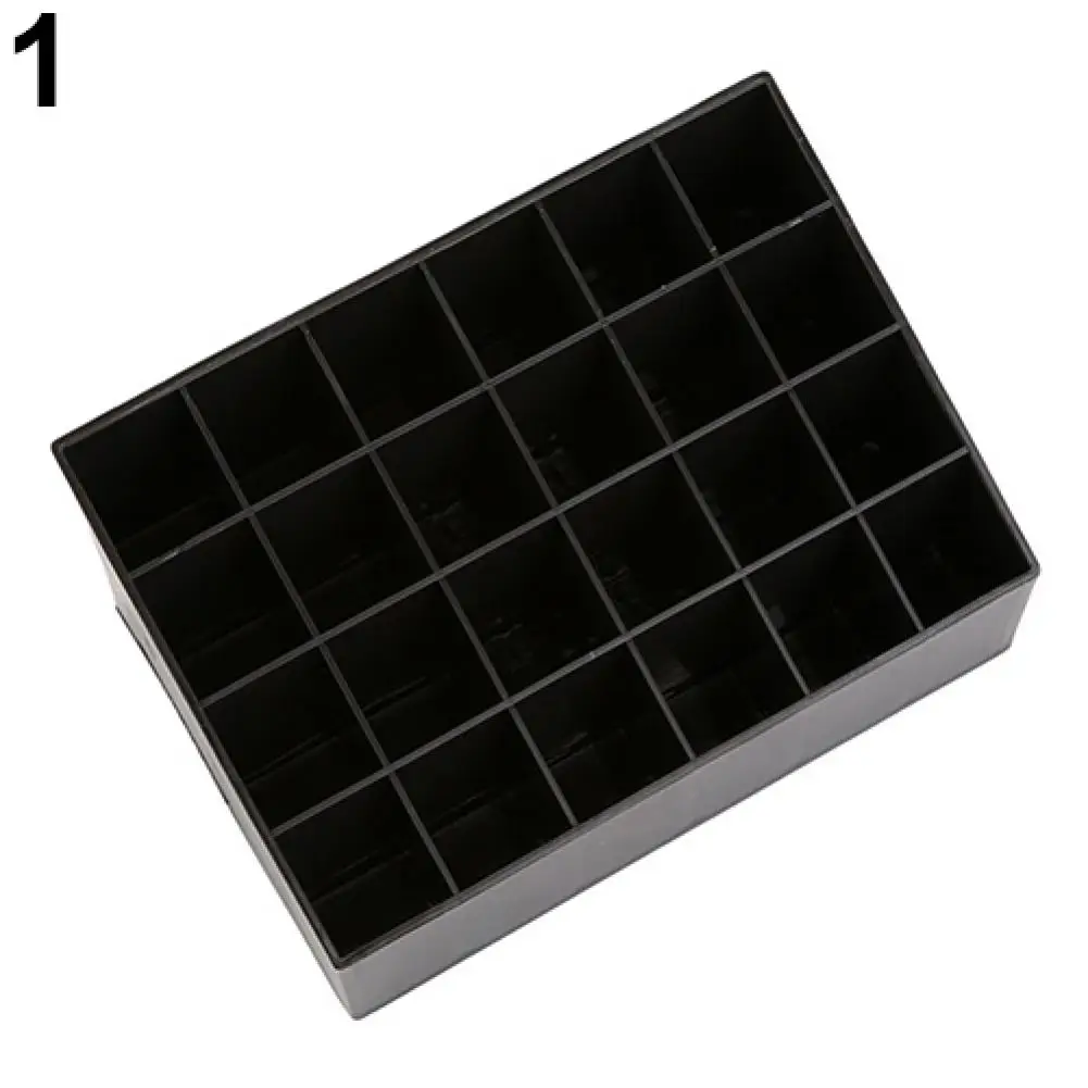 

24 Grid Acrylic Make Up Storage Holder Makeup Organizer Storage Box Cosmetic Box Lipstick Jewelry Box Case Holder Display Stand