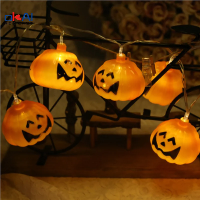 

Halloween Home Decoration Night Lights Pumpkin String Lights Trick or Treat Fairy Lights Kids Room Decor Party Decor Led Lights