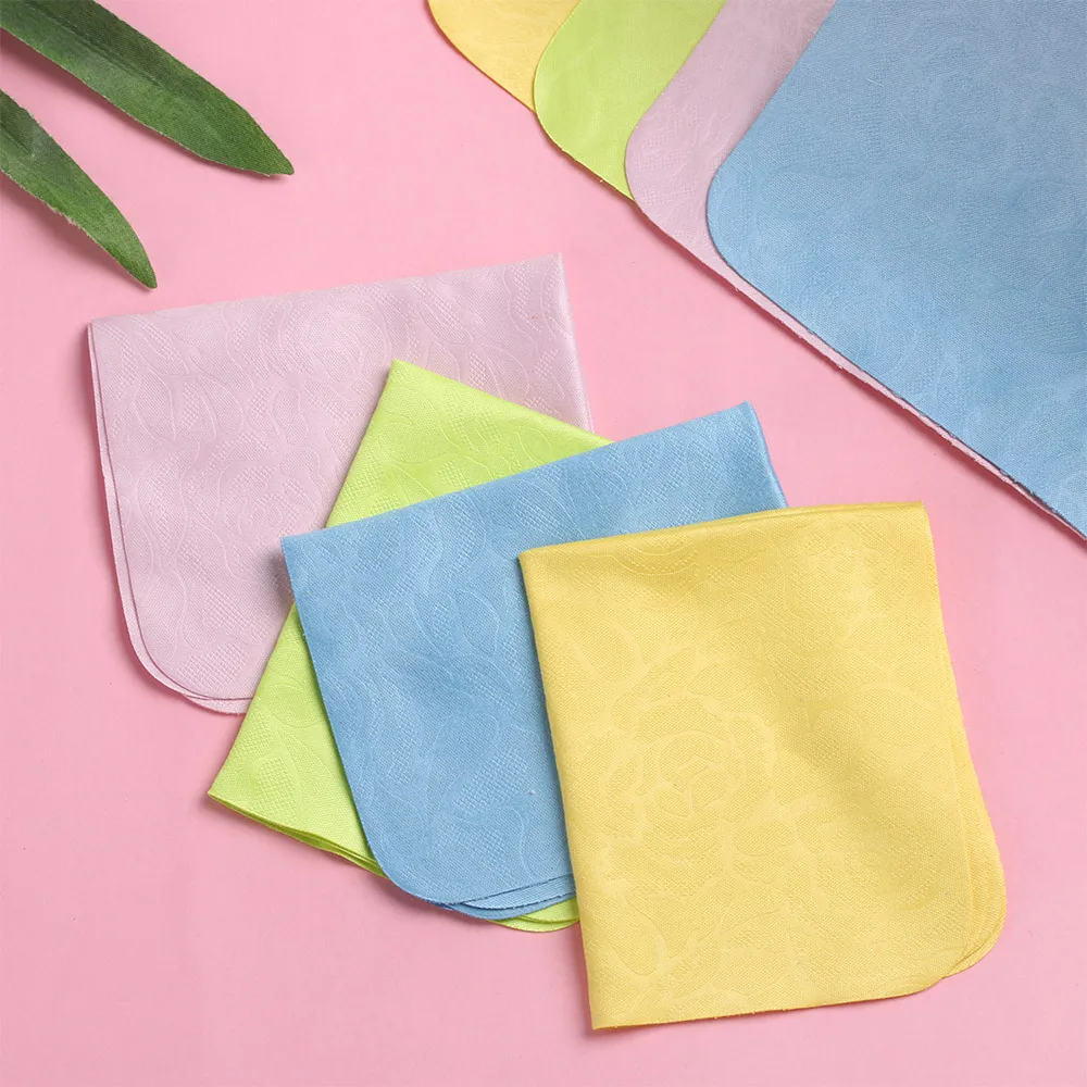 2 шт с розами салфетка для очистки очков очиститель из микрофибры разные цвета