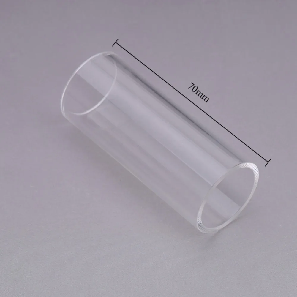 

1Pc Glass Guitar Slide Finger Slider Guitarra Accessories Length 6cm