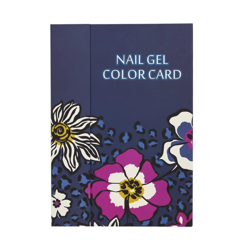 

180 Colors Nail Tips Display Book Professional Model Nail Gel Polish Color Display Box Chart Painting Manicure Nail Art Tools