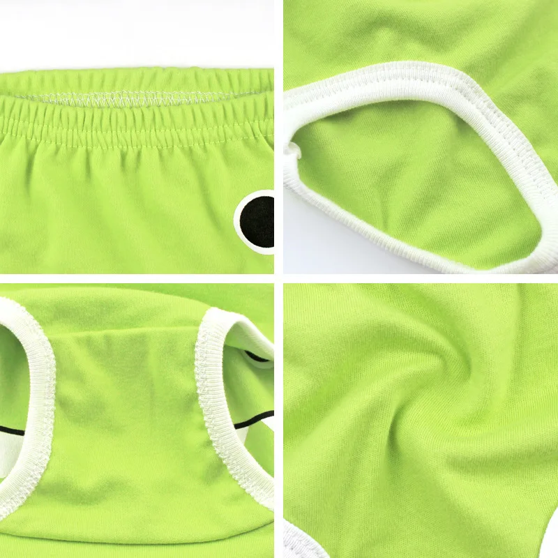 Детские 100% трусики Нижнее белье для новорожденных Трусы девочек с милым рисунком