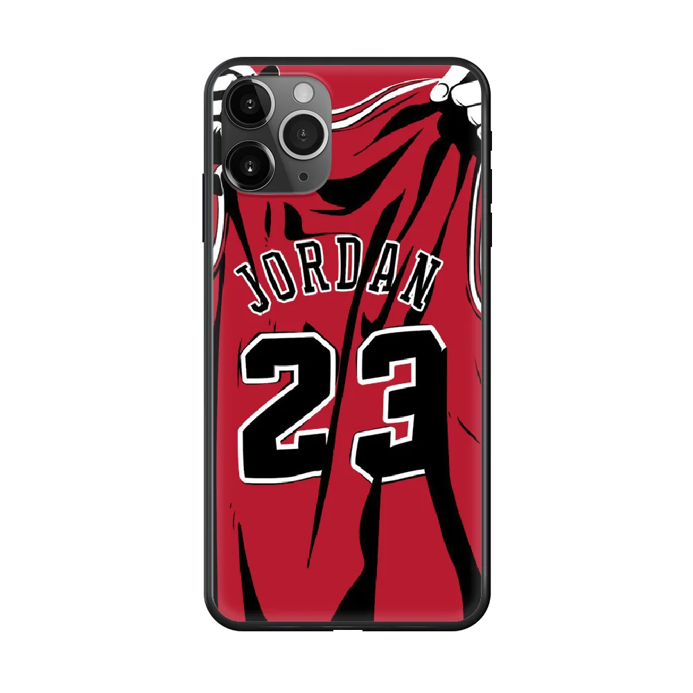 

Basketball Jordan James Kobe Phone Case cover For iphone 4 4S 5 5C 5S 6 6S PLUS 7 8 X XR XS 11 PRO SE 2020 MAX black waterproof