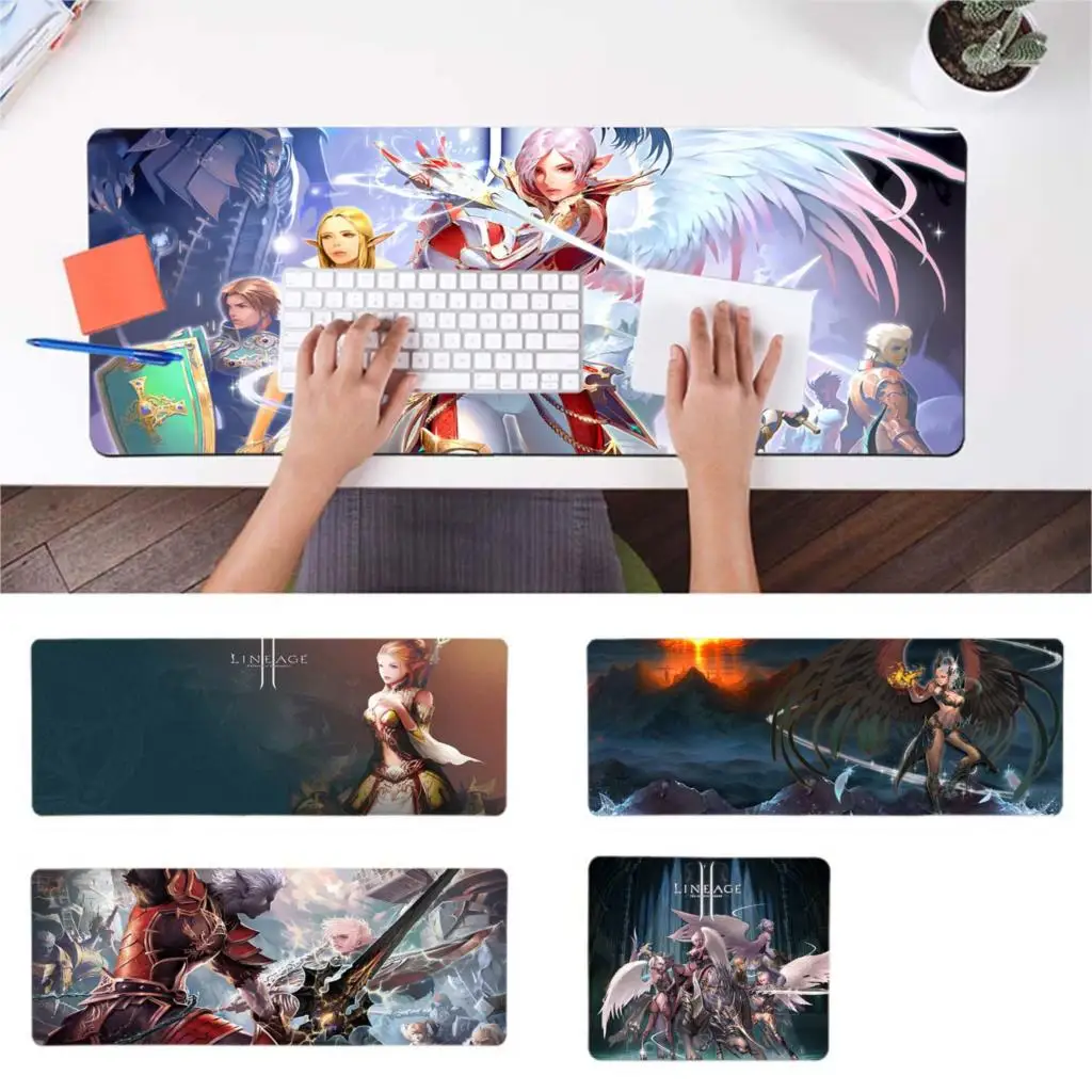 BBTHBDNBY высокое качество игры Lineage 2 резиновая мышь прочный Настольный коврик для