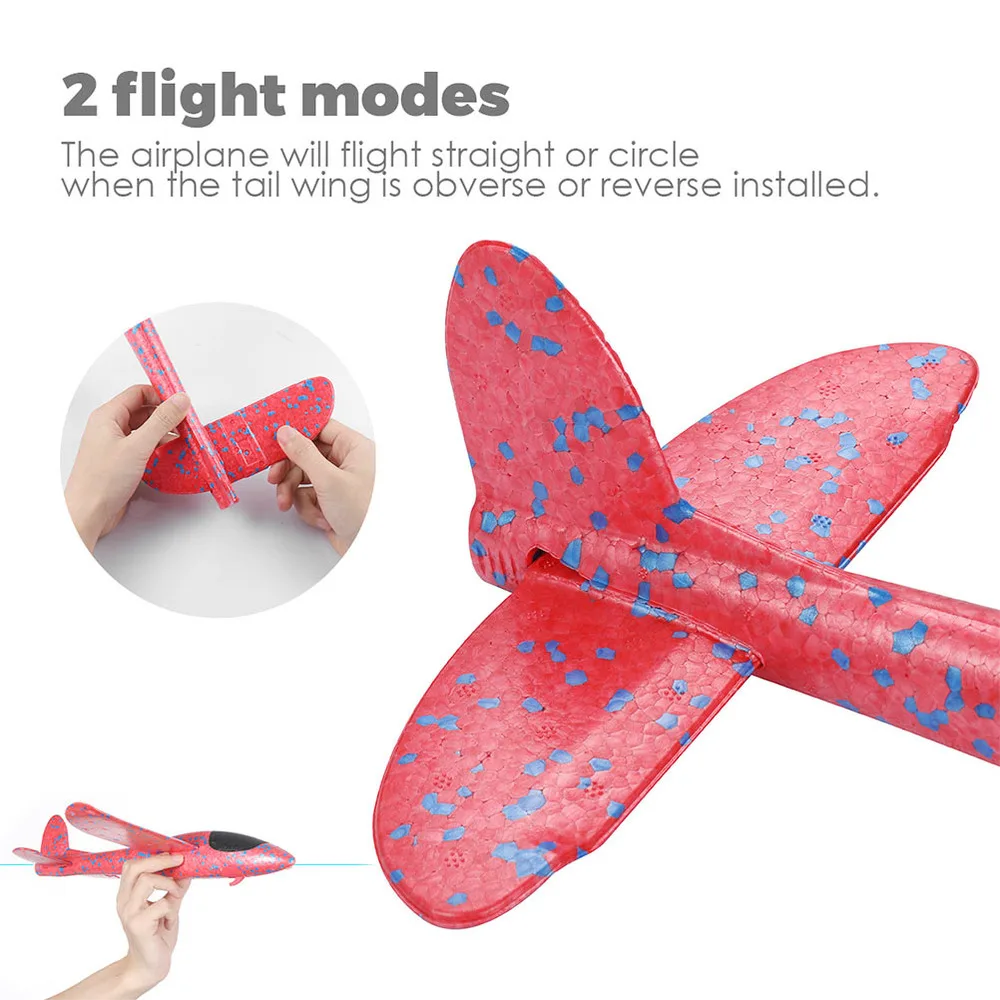 

4pcs Aerobatic Slingshot Plane Glider Airplane Outdoor Flying for Kids