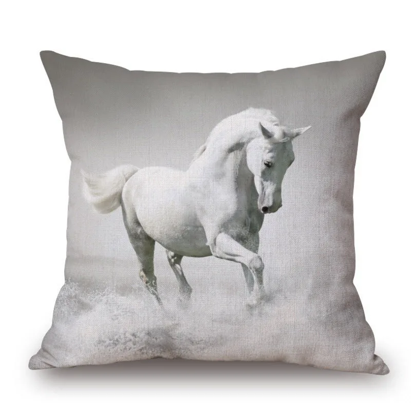 Лошадь развертки Коллекция крови наволочки для подушки украшения дома бросок