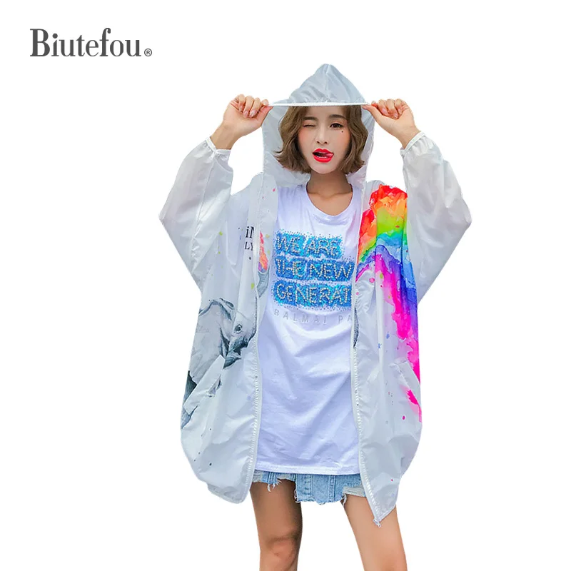 2019 осенние модные свободные пальто с капюшоном блестками женские шикарные