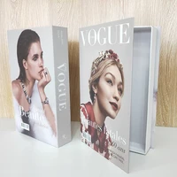 vip wholesale openable fake book home decoration book box stylish and fashion desktop decoration storage coffee table book