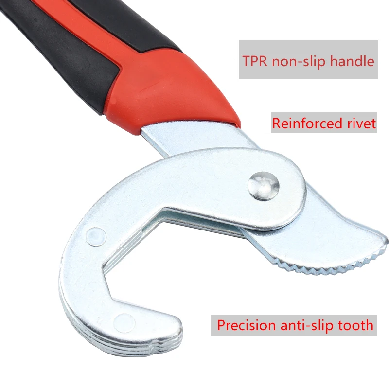 Универсальный гаечный ключ с регулируемой рукояткой динамометрический