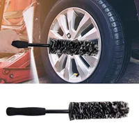 universal car wash wheel brush portable pp handle wool brush wheel tire brush car cleaning brush car washing wheel cleaner wash