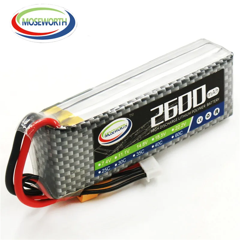 3S RC игрушки LiPo батарея 11 1 В 2600 мАч 30C для радиоуправляемого вертолета автомобиля