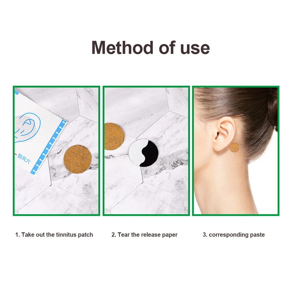 НАКЛЕЙКИ ДЛЯ ЛЕЧЕНИЯ ШУМА В УШАХ, ОБЛЕГЧЕНИЯ БОЛИ В УХЕ И ВОССТАНОВЛЕНИЯ СЛУХА С ЭКСТРАКТАМИ ТРАВ И МЕДИЦИНСКИМИ ГИПСАМИ ДЛЯ УЛУЧШЕНИЯ СЛУХОВОЙ ФУНКЦИИ.