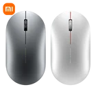 Беспроводная мышь Xiaomi 2,4 ГГц + Bluetooth, Двухрежимная мышь 1000 точекдюйм с кнопкой отключения звука, стильная мышь для дома и офиса (без батареи) XMWS001TM