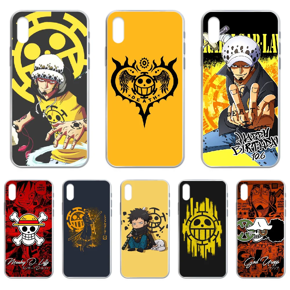 Цельный чехол для телефона с логотипом Trafalgar Law iphone 4 4S 5 5C 5S 6 6S PLUS 7 8 X XR XS 11 PRO SE 2020 MAX