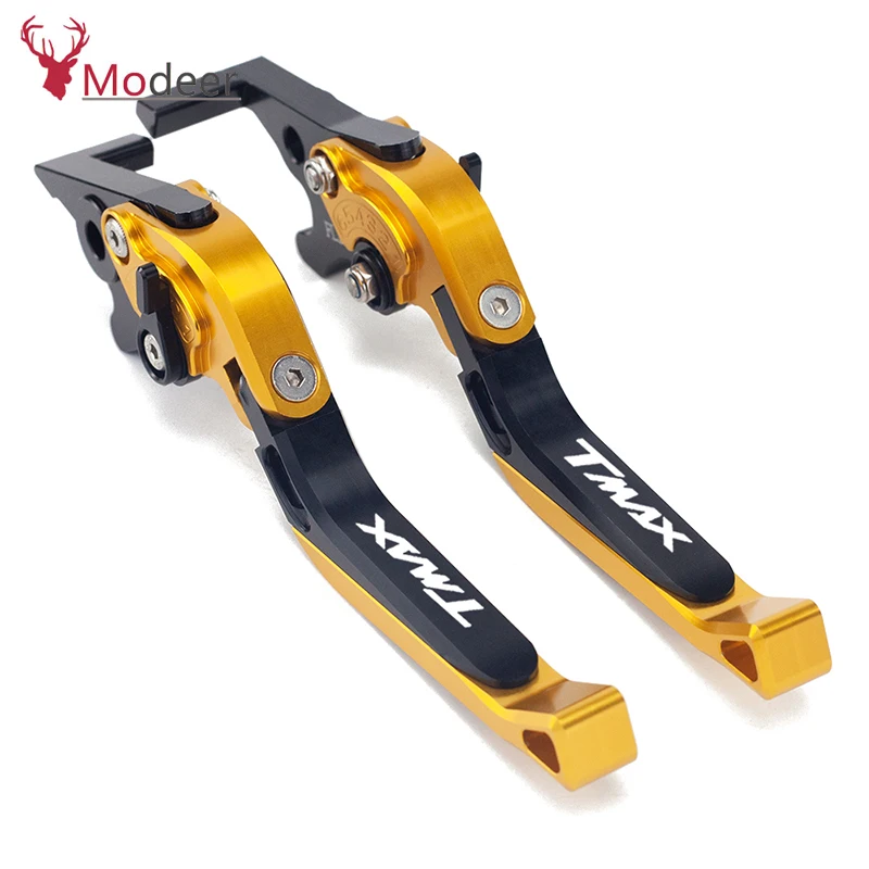 T MAX логотип 1 пара тормозных рычагов Сцепления Мотоцикла для YAMAHA TMAX 530 TMAX530 SX DX 2012