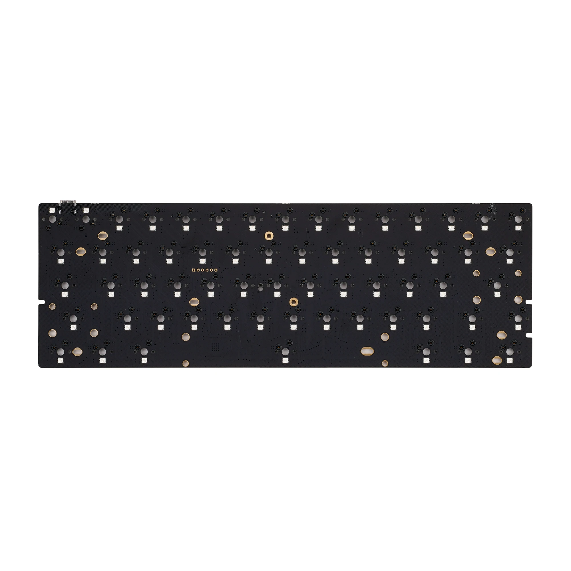 

KBD DZ60 WKL-V2 Печатная плата RGB с горячей заменой Механическая клавиатура Печатная плата для индивидуальной 60% макета WKL DIY Механическая клавиатура