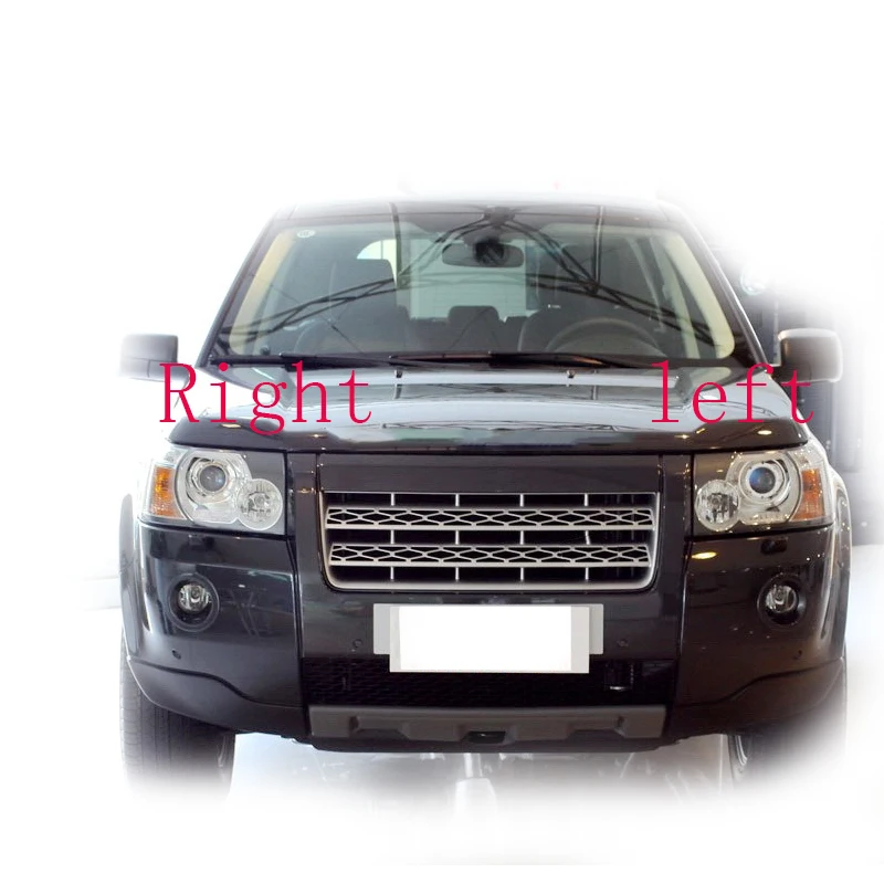 Передние фары для Land Rover Freelander 2 2007 2012 передние стеклянная маска крышка лампы