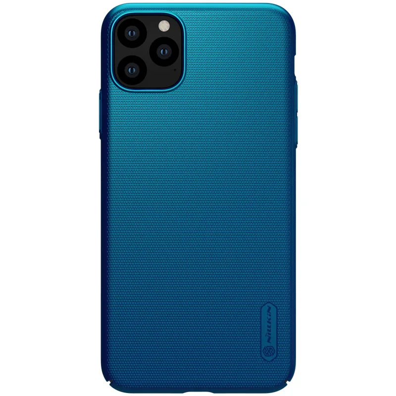 Чехол Nillkin для iPhone 11 Pro MAX, матовый чехол, жесткий чехол для телефона из поликарбоната, чехол для iPhone 11 Pro Max, чехол - Цвет: Blue