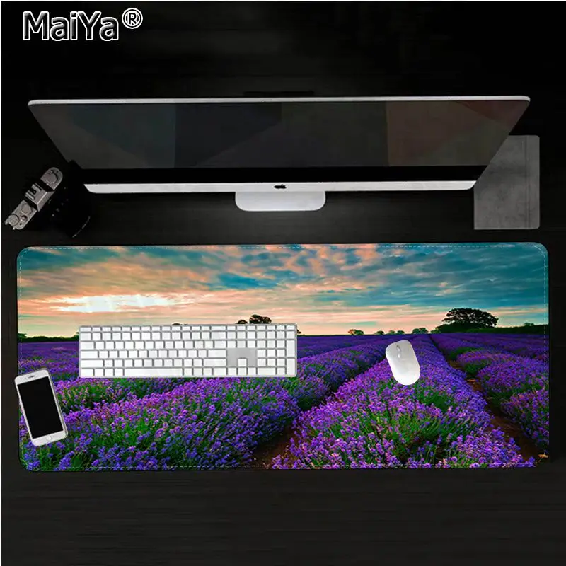 

MaiYaCa Custom Skin Flower Butterfly Landscape Gaming Player desk laptop Rubber Mouse Mat Free Shipping Large Mouse Pad