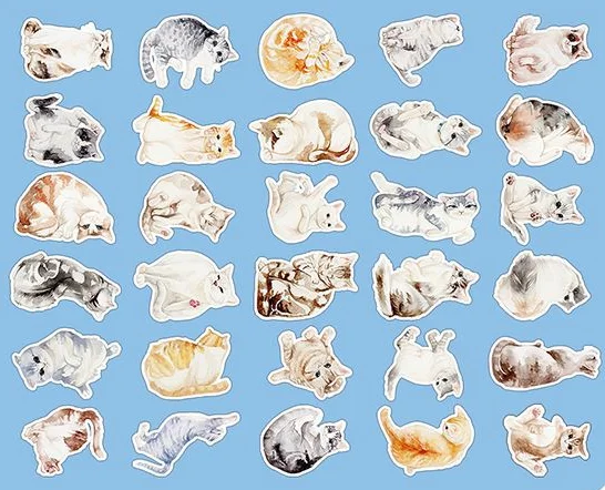 

Cat planet paper postcard(1pack=30pieces)